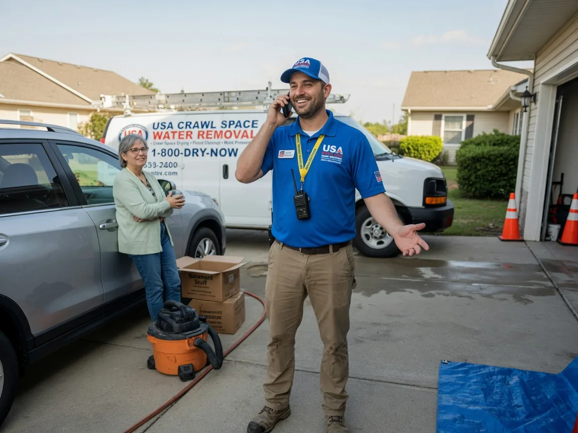 Crawl Space Water Removal Vienna, GA FAQs